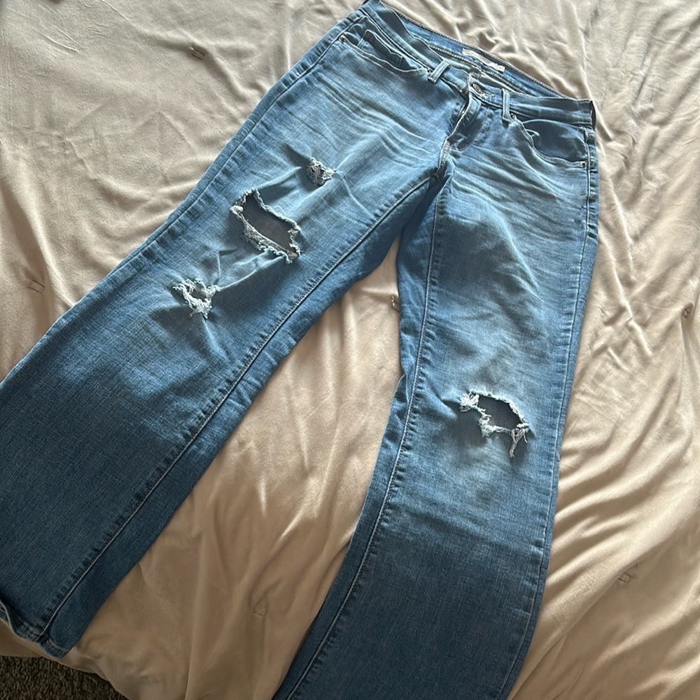 Levi’s curvy boot cut jeans 27